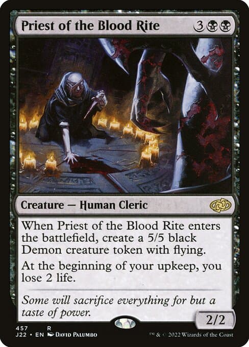 Priest of the Blood Rite from Jumpstart 2022 (Rare)