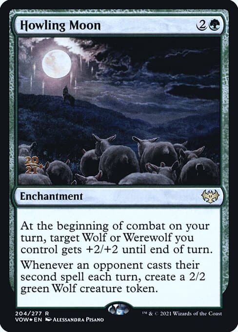 Howling Moon from Innistrad: Crimson Vow Promos (Rare)