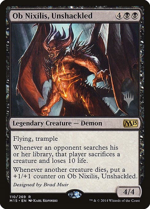 Ob Nixilis, Unshackled from Magic 2015 Promos (Rare)