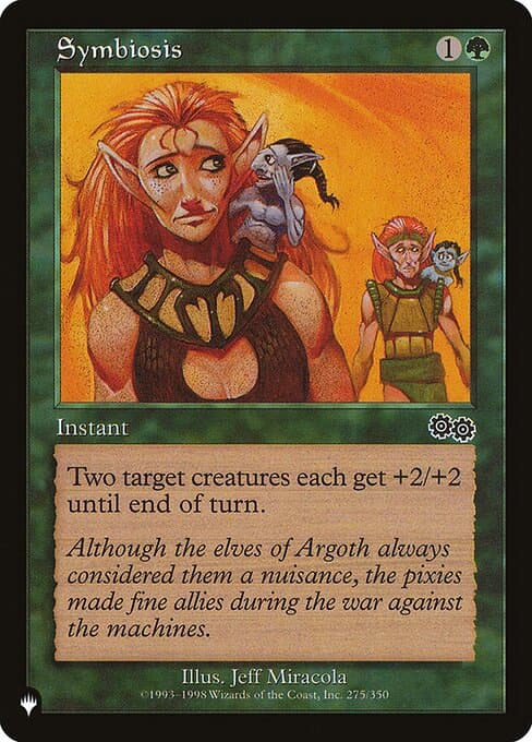 Symbiosis from The List (Common)