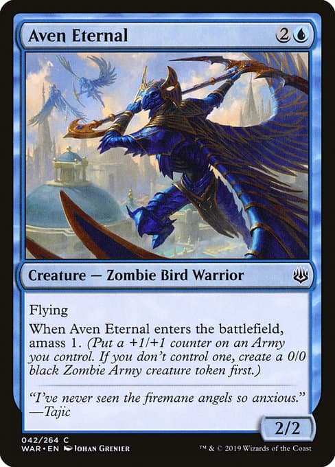Aven Eternal from War of the Spark (Common)