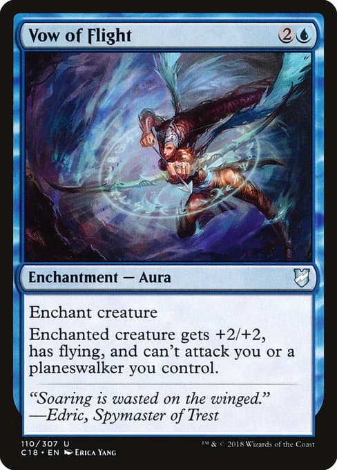 Vow of Flight from Commander 2018 (Uncommon)