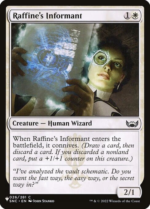 Raffine's Informant from The List (Common)