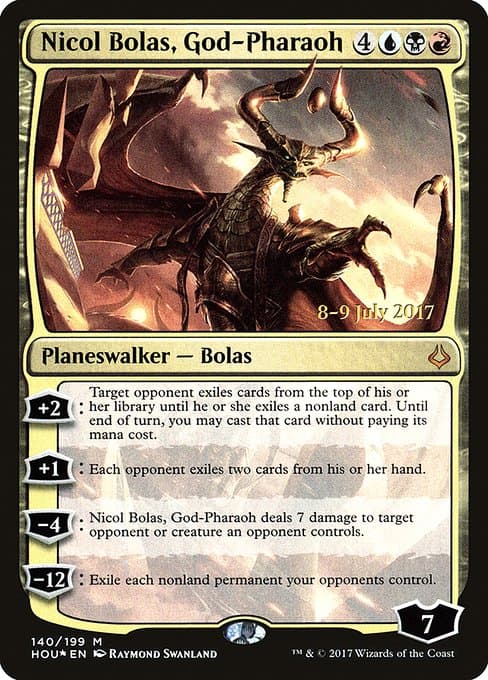 Nicol Bolas, God-Pharaoh (Mythic)