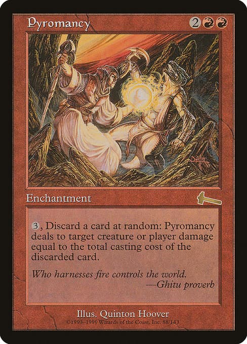 Pyromancy from Urza's Legacy (Rare)