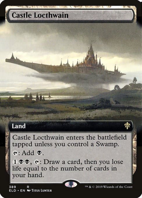 Castle Locthwain from Throne of Eldraine (Rare)