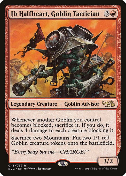 Ib Halfheart, Goblin Tactician (Rare)