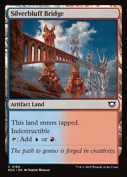 Silverbluff Bridge from Edge of Eternities Commander (Common)