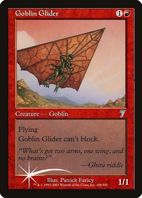 Goblin Glider from Seventh Edition (Uncommon)