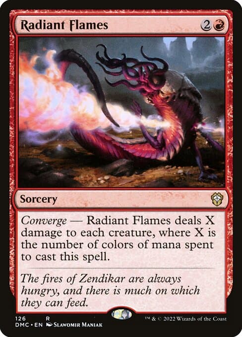 Radiant Flames from Dominaria United Commander (Rare)