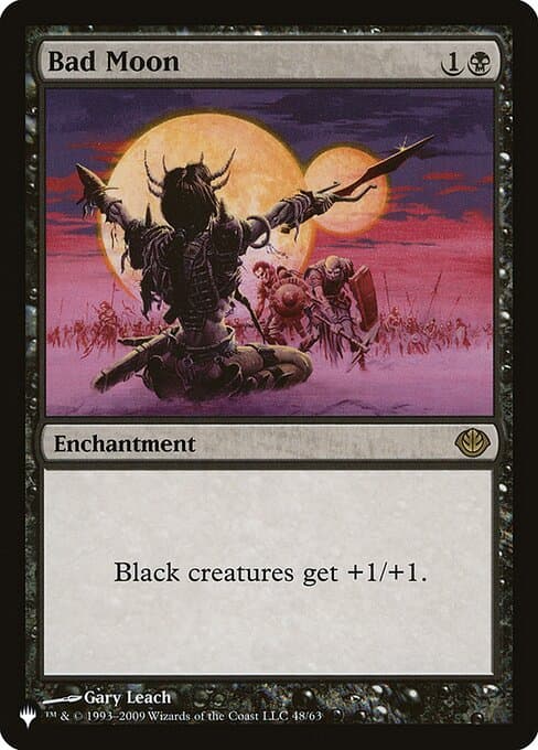 Bad Moon from The List (Rare)