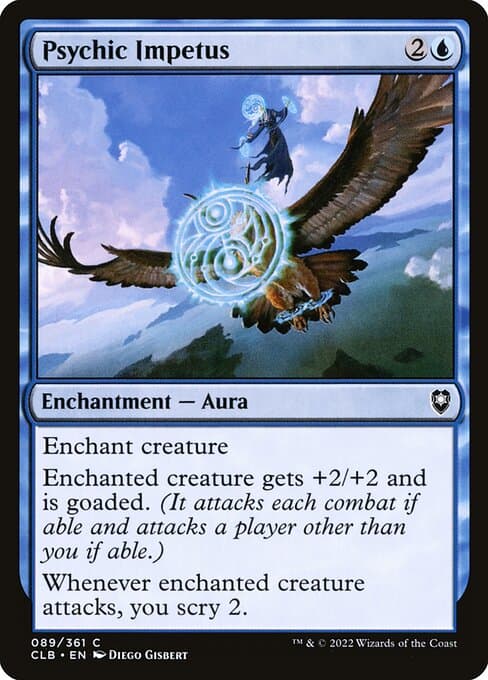 Psychic Impetus from Commander Legends: Battle for Baldur's Gate (Common)