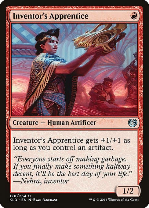 Inventor's Apprentice from Kaladesh (Uncommon)