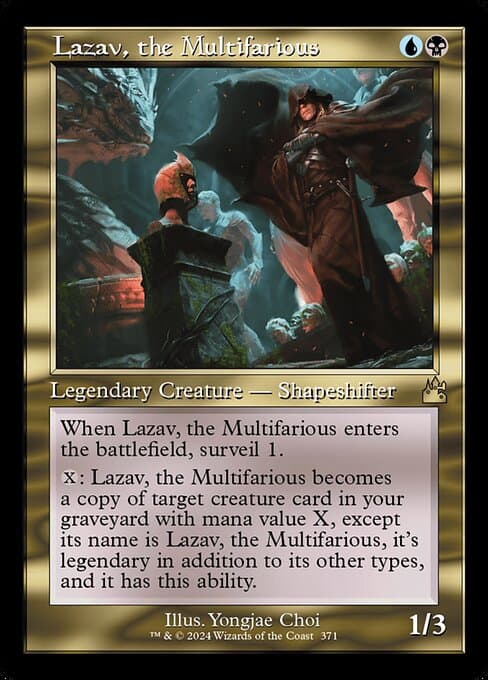 Lazav, the Multifarious from Ravnica Remastered (Rare)