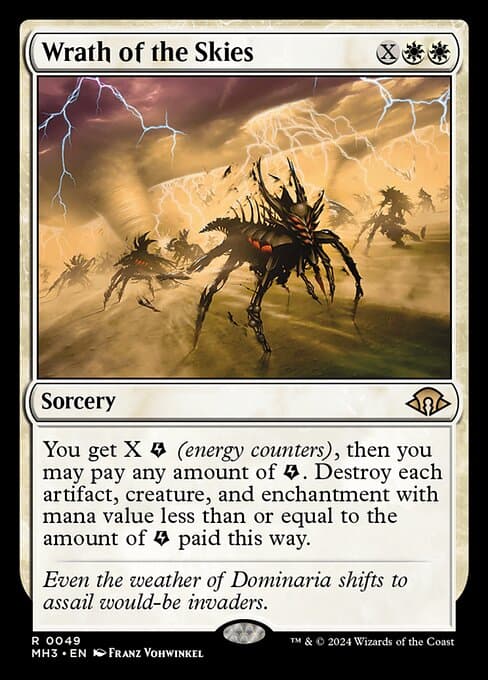 Wrath of the Skies from Modern Horizons 3 (Rare)