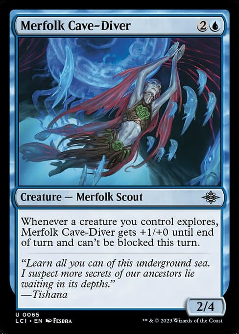 Merfolk Cave-Diver (Uncommon)