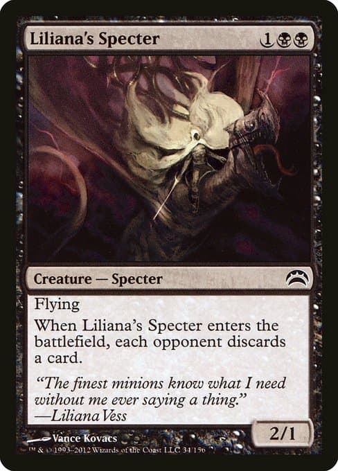 Liliana's Specter from Planechase 2012 (Common)
