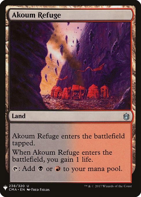 Akoum Refuge from The List (Uncommon)