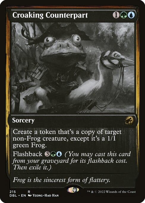 Croaking Counterpart from Innistrad: Double Feature (Rare)