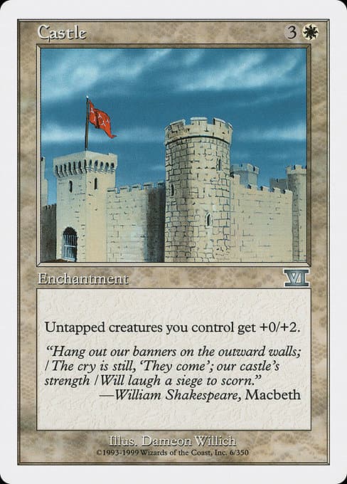 Castle from Classic Sixth Edition (Uncommon)