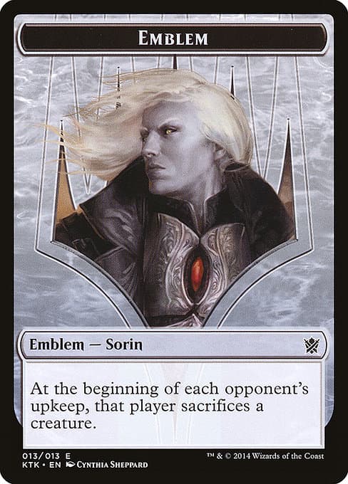 Sorin, Solemn Visitor Emblem (Common)