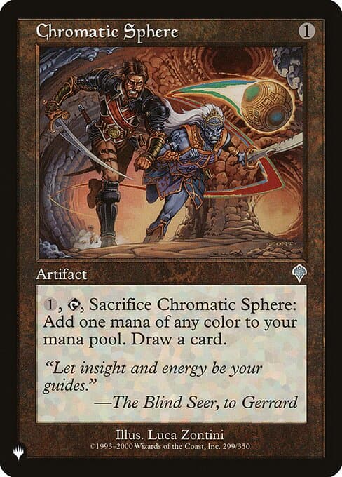 Chromatic Sphere from The List (Uncommon)
