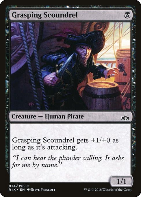 Grasping Scoundrel from Rivals of Ixalan (Common)
