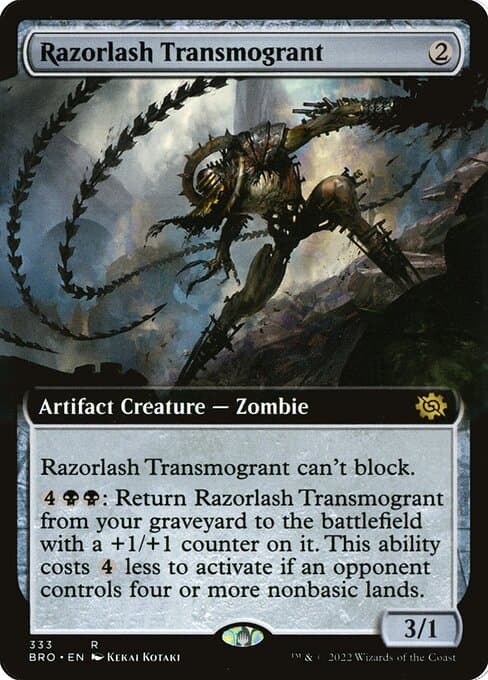 Razorlash Transmogrant from The Brothers' War (Rare)