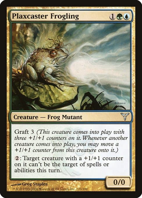 Plaxcaster Frogling from Dissension (Uncommon)