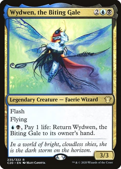Wydwen, the Biting Gale from Commander 2020 (Rare)