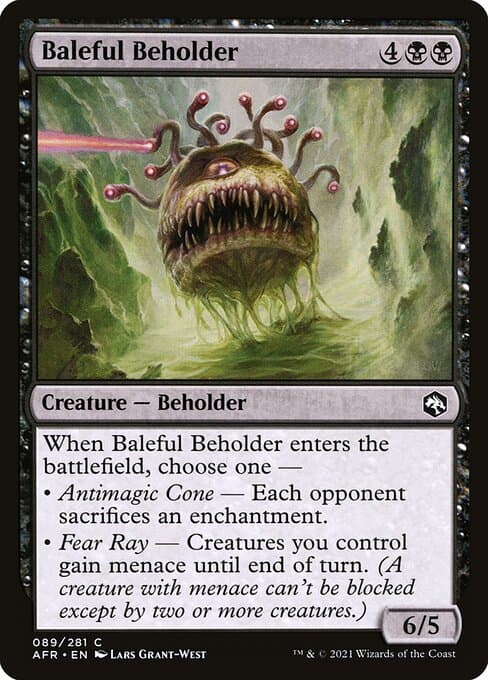 Baleful Beholder from Adventures in the Forgotten Realms (Common)