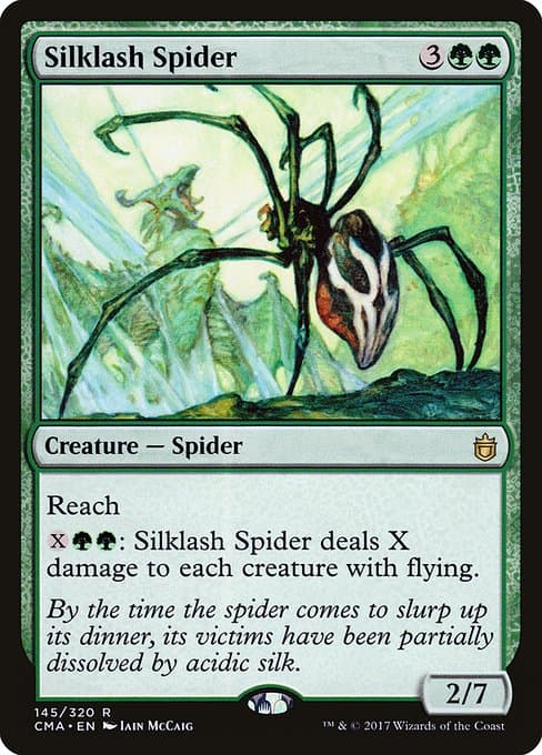 Silklash Spider from Commander Anthology (Rare)