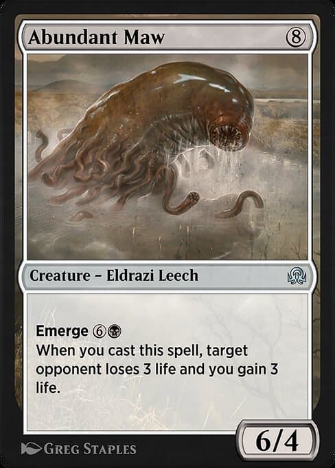 Abundant Maw from Shadows over Innistrad Remastered (Uncommon)