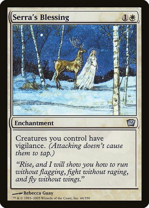 Serra's Blessing from Ninth Edition (Uncommon)