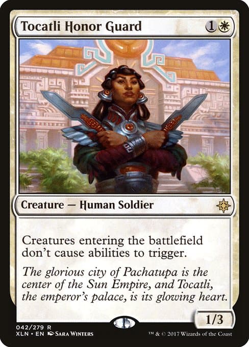 Tocatli Honor Guard from Ixalan (Rare)