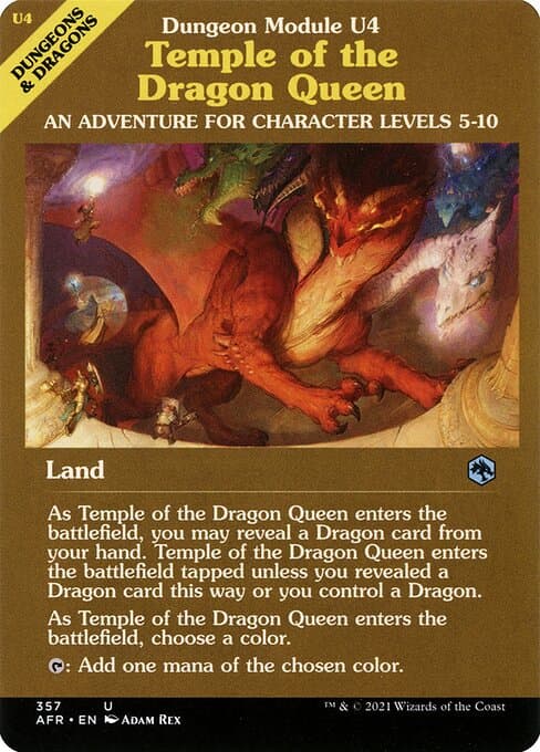 Temple of the Dragon Queen from Adventures in the Forgotten Realms (Uncommon)