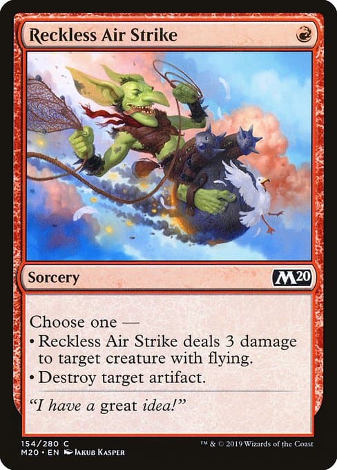 Reckless Air Strike (Common)