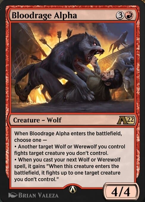 Bloodrage Alpha (Rare)