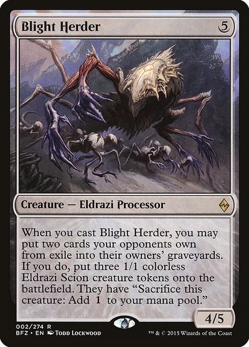 Blight Herder from Battle for Zendikar (Rare)