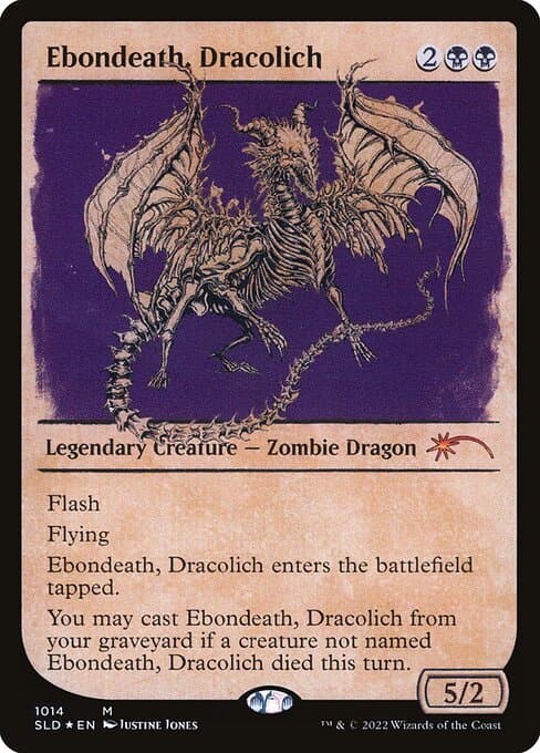 Ebondeath, Dracolich from Secret Lair Drop (Mythic)