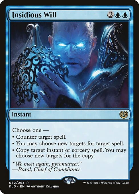 Insidious Will from Kaladesh (Rare)