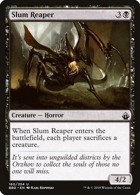 Slum Reaper from Battlebond (Uncommon)