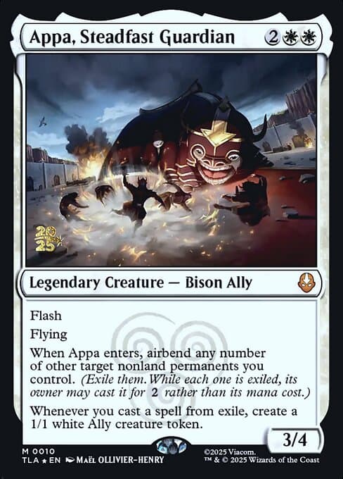 Appa, Steadfast Guardian from Avatar: The Last Airbender Promos (Mythic)