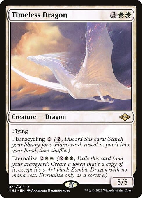 Timeless Dragon from Modern Horizons 2 (Rare)