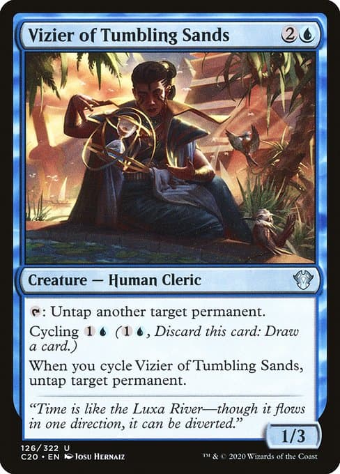 Vizier of Tumbling Sands from Commander 2020 (Uncommon)