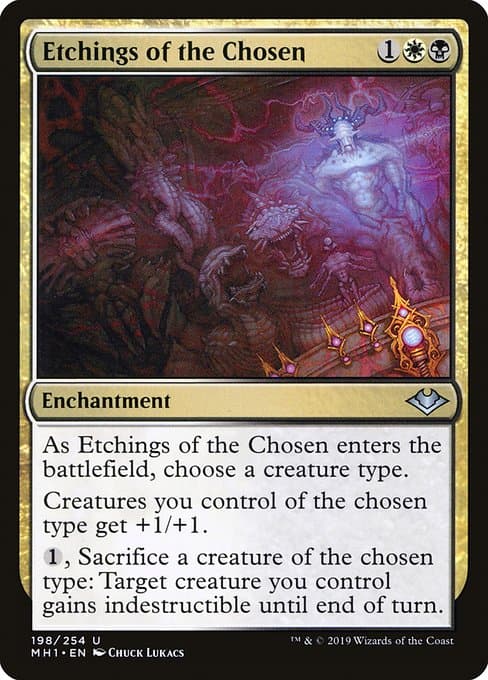 Etchings of the Chosen from Modern Horizons (Uncommon)