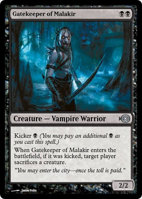 Gatekeeper of Malakir from Magic Online Promos (Uncommon)