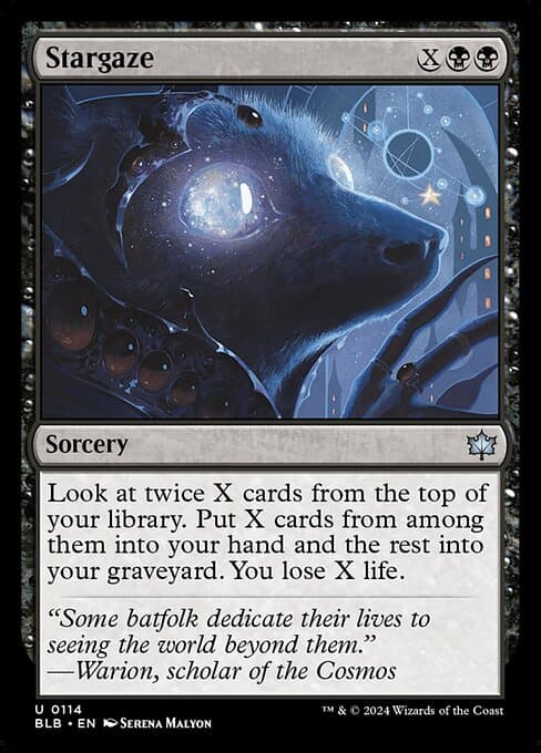 Stargaze from Bloomburrow (Uncommon)