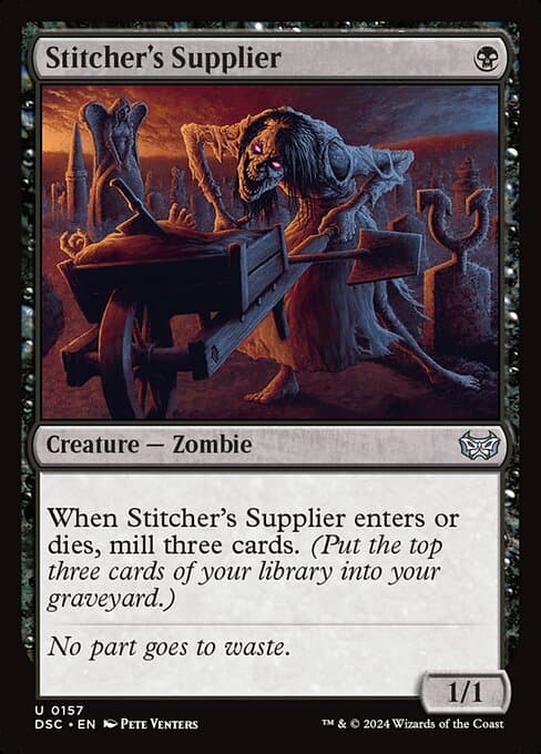 Stitcher's Supplier from Duskmourn: House of Horror Commander (Uncommon)