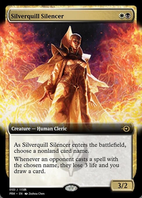 Silverquill Silencer from Magic Online Promos (Rare)
